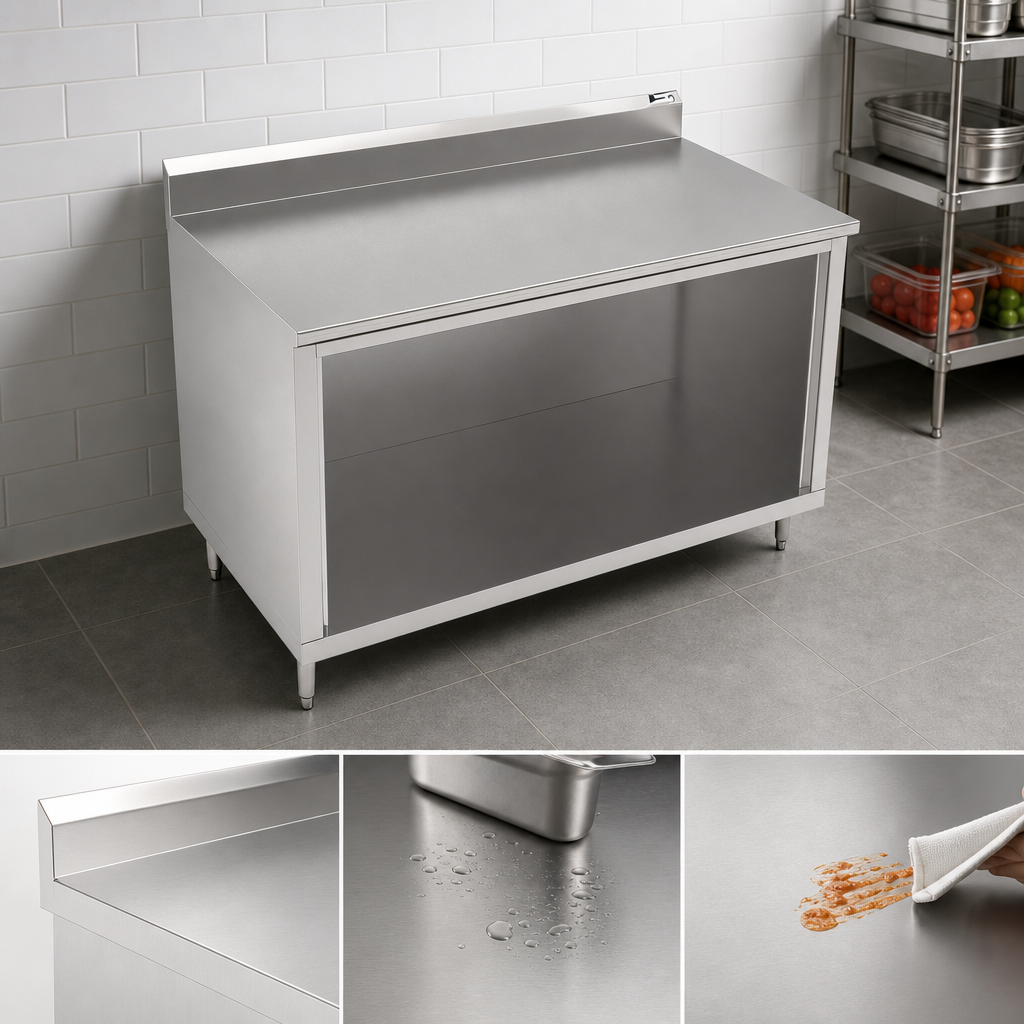14-Gauge 300 Series Stainless Steel Top
