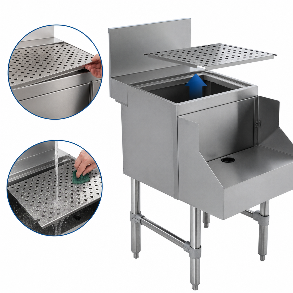 Removable Perforated Drainboard Top