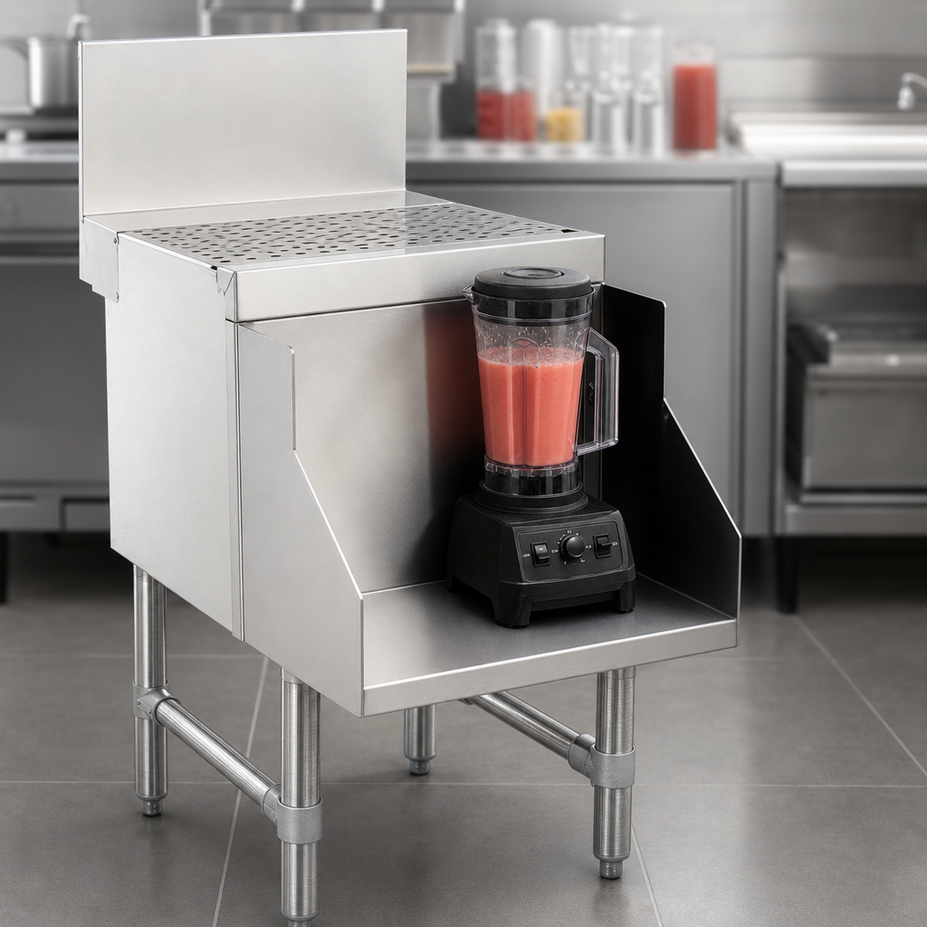 Recessed Blender Shelf