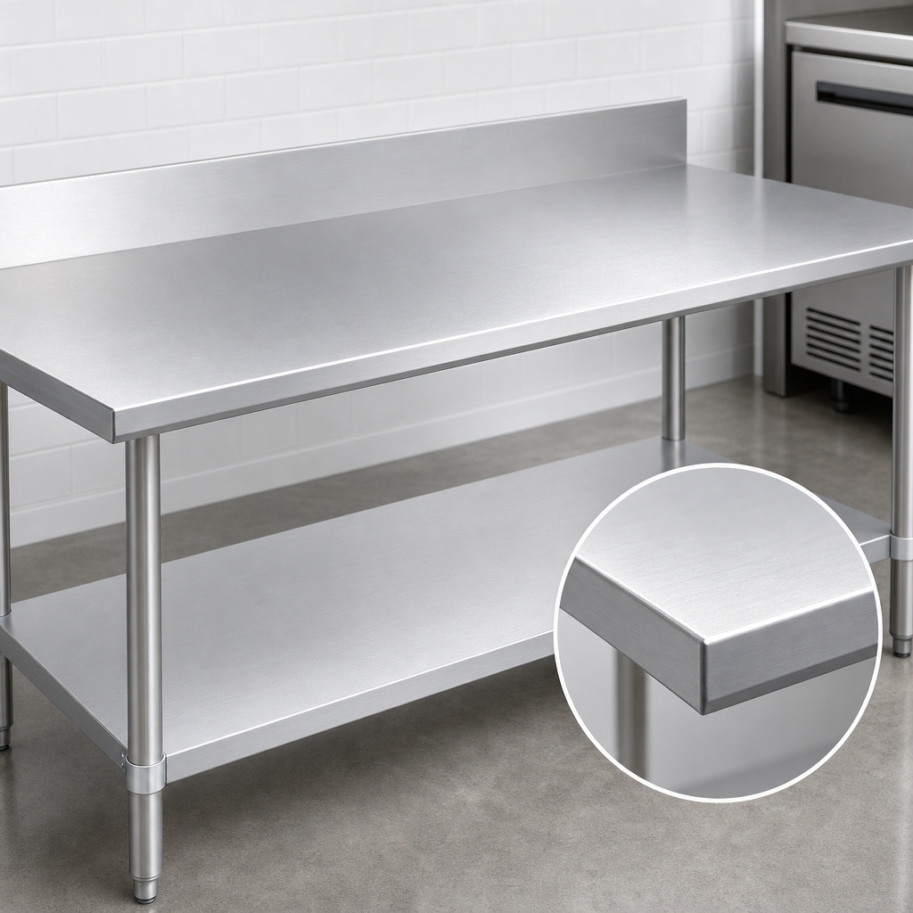 14-Gauge 300 Series Stainless Steel Top