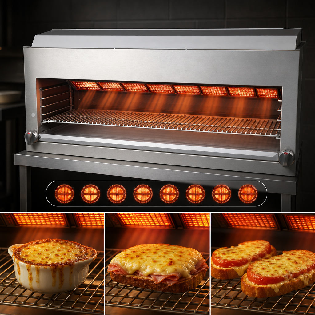 8 Infrared Burners