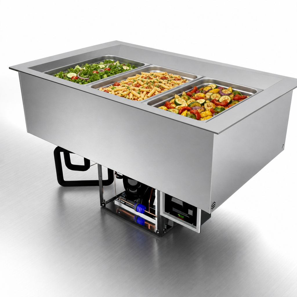 3-Pan Full-Size Capacity