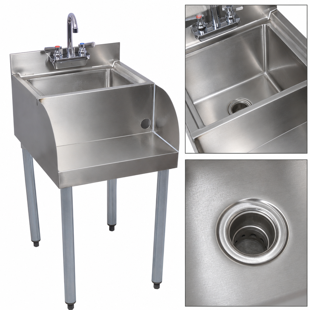 Integrated Dump Sink Bowl