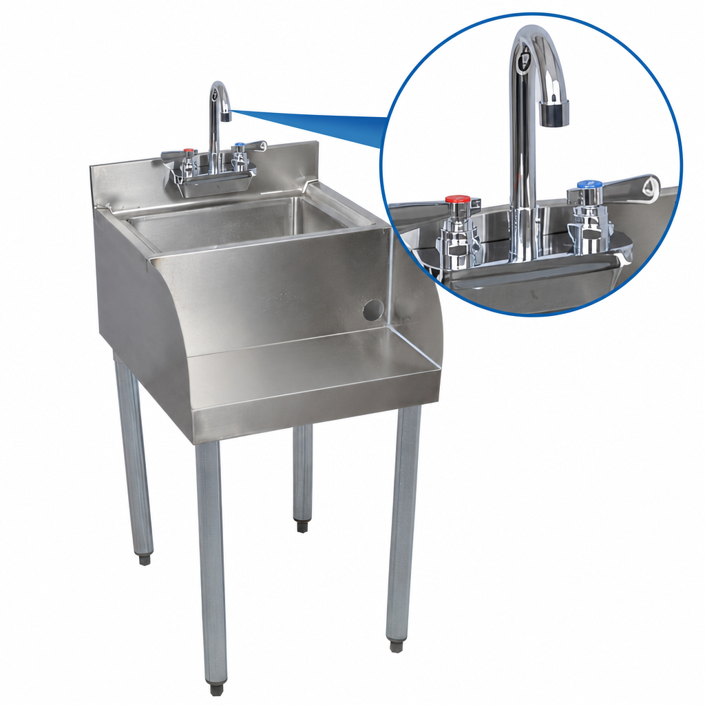 Included Lead-Free Faucet