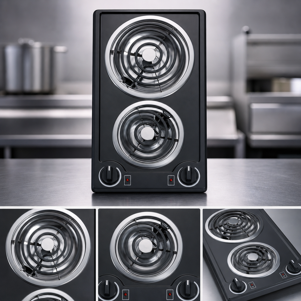 Two Coil Burners