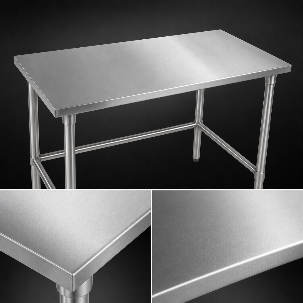 16-Gauge Type 300 Stainless Steel Top