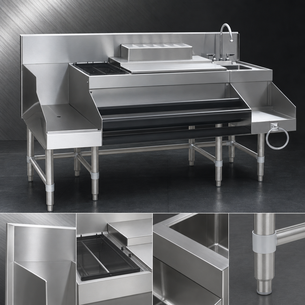 Heavy-Duty Stainless Steel Construction
