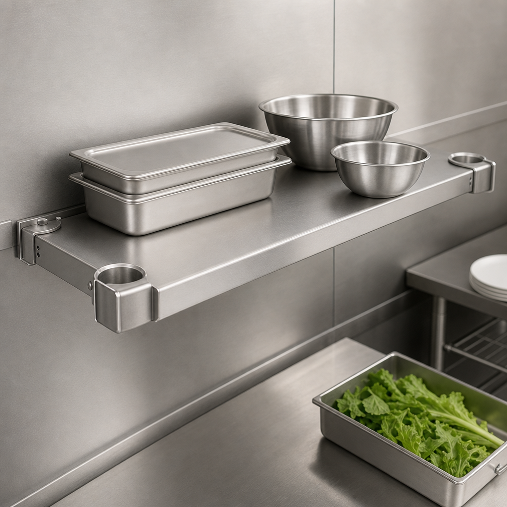 Flat Solid Shelf