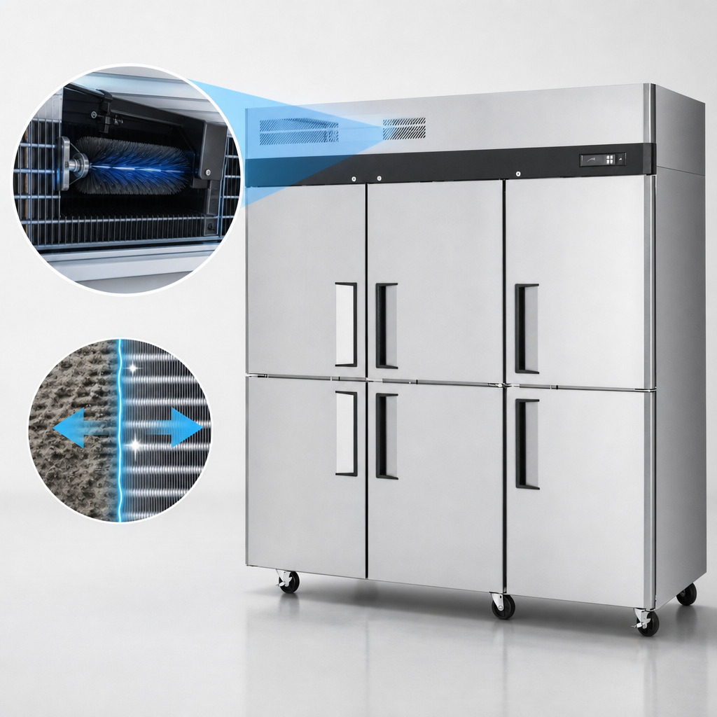 Self-Cleaning Condenser