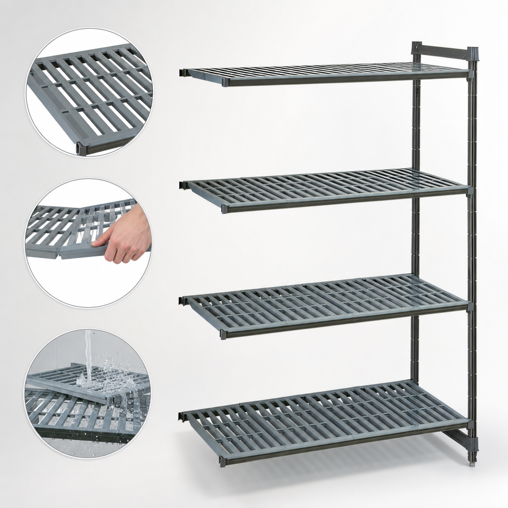Vented Polypropylene Shelf Plates