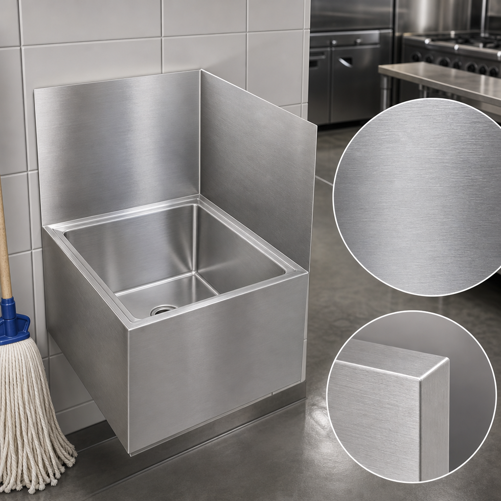 18-Gauge Stainless Steel Construction