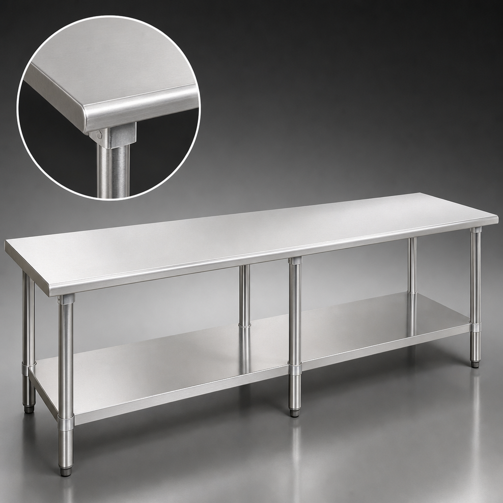 14 Gauge 300 Series Stainless Steel Top