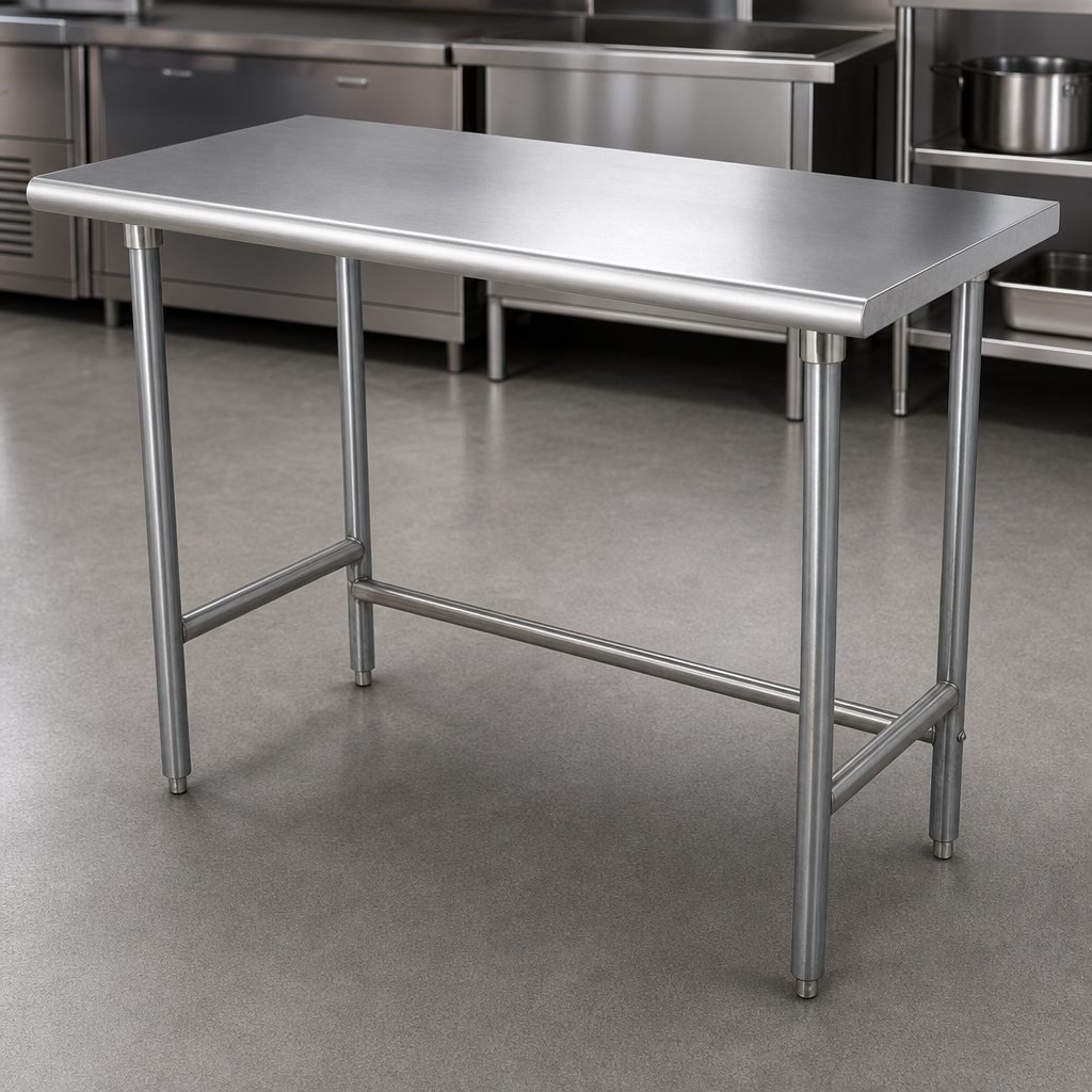 14-Gauge 304 Stainless Steel Top