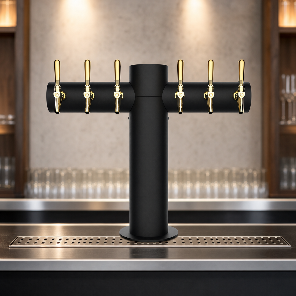 Six-Faucet Capacity