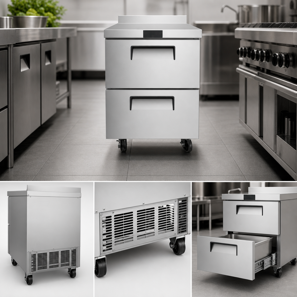 Rear Bottom-Mounted Self-Contained Refrigeration