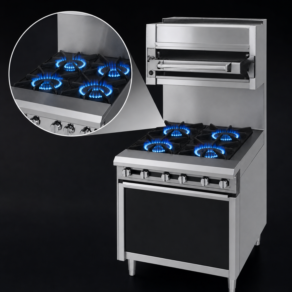 High-Performance Open Burners