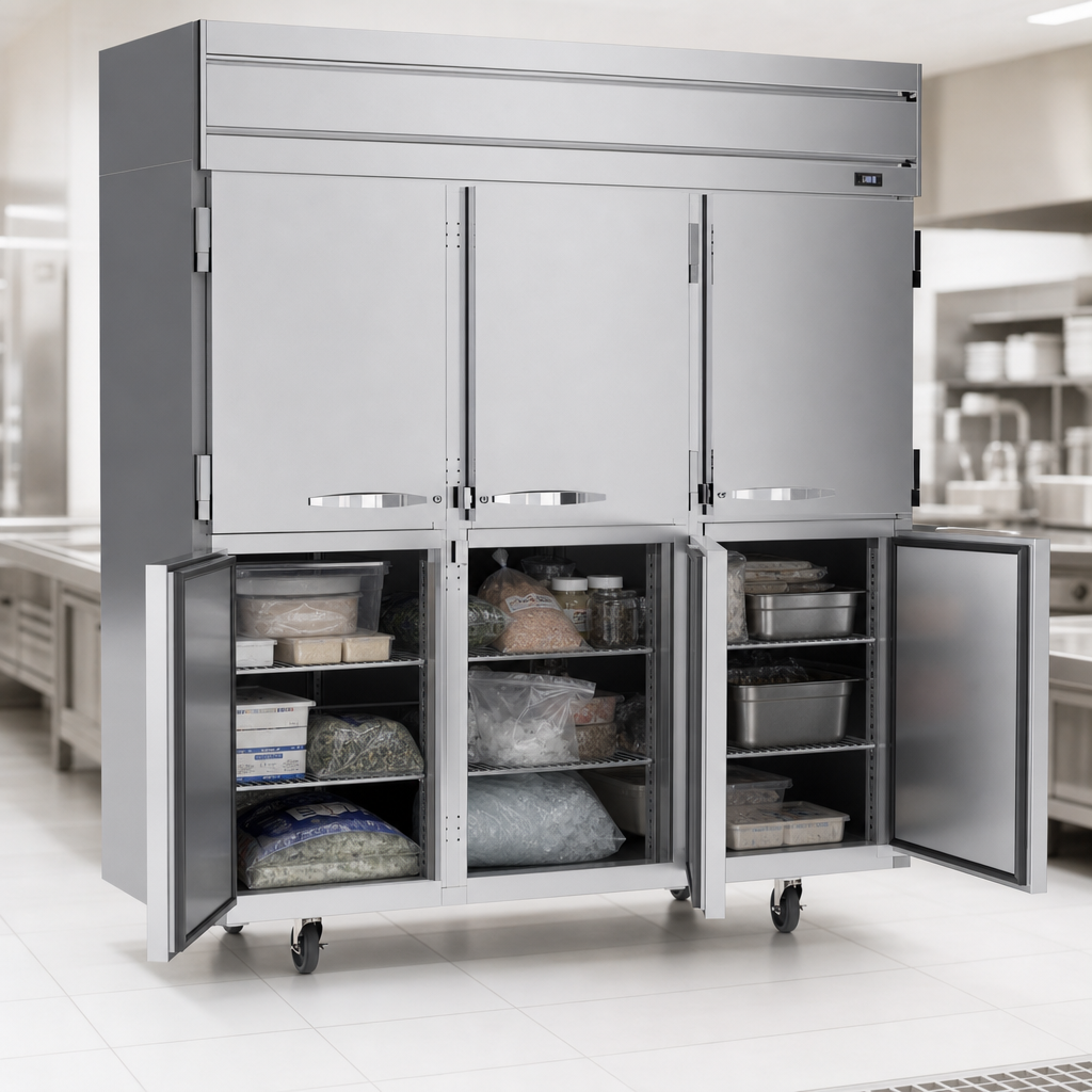 Half Solid Door Configuration