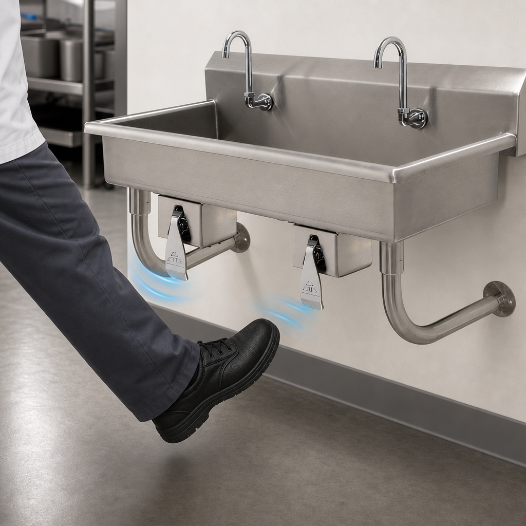 Knee-Operated Controls