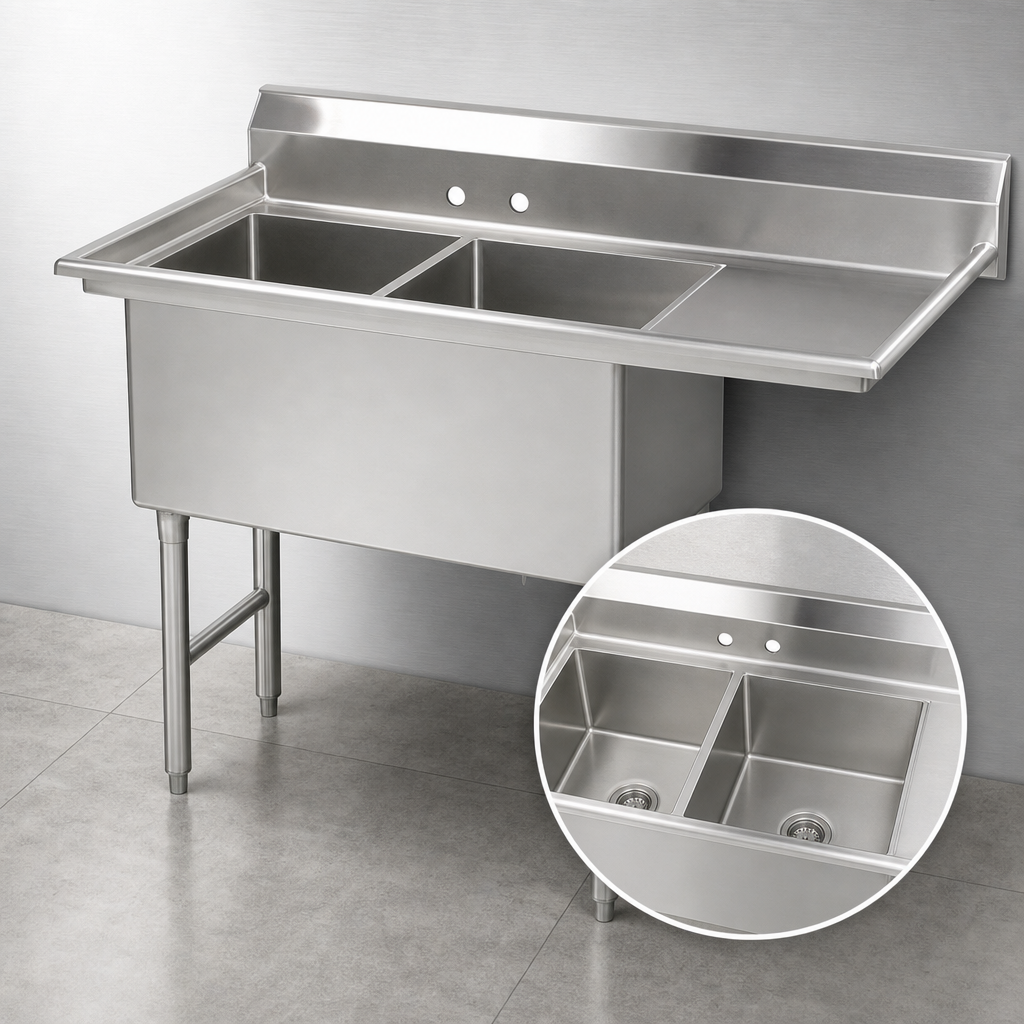Two-Compartment Basin Layout