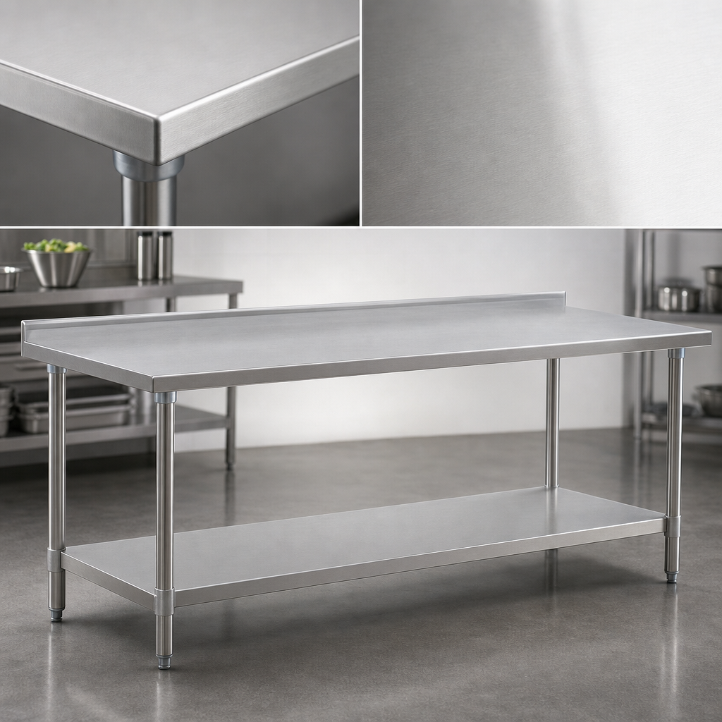16-Gauge 300 Series Stainless Steel Top