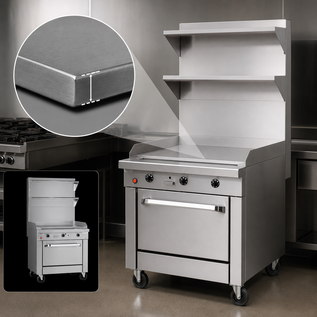 1-Inch Thick Griddle Plate