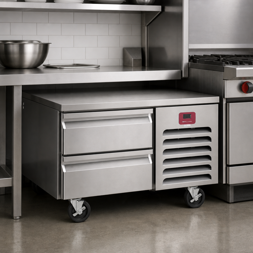 Low-Height Refrigerator Base