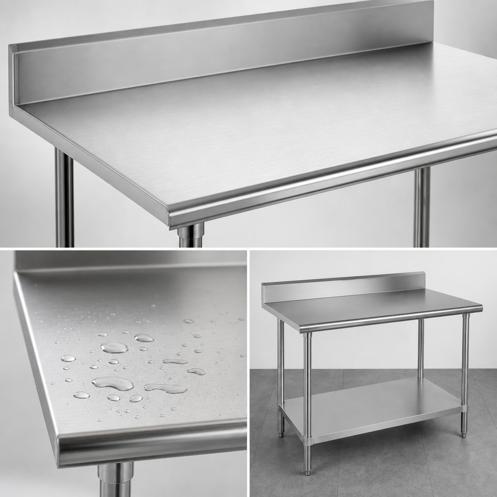 16-Gauge 430 Stainless Steel Top