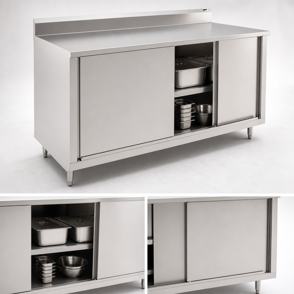 Sliding Door Cabinet Base