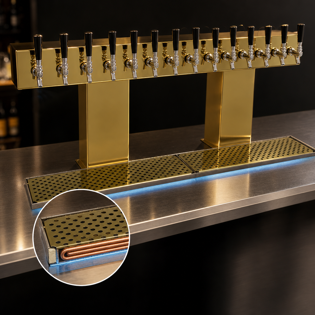 Glycol-Cooled Cold Plate