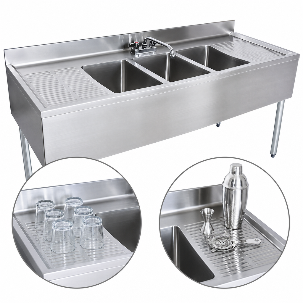 Dual Stamped Drainboards