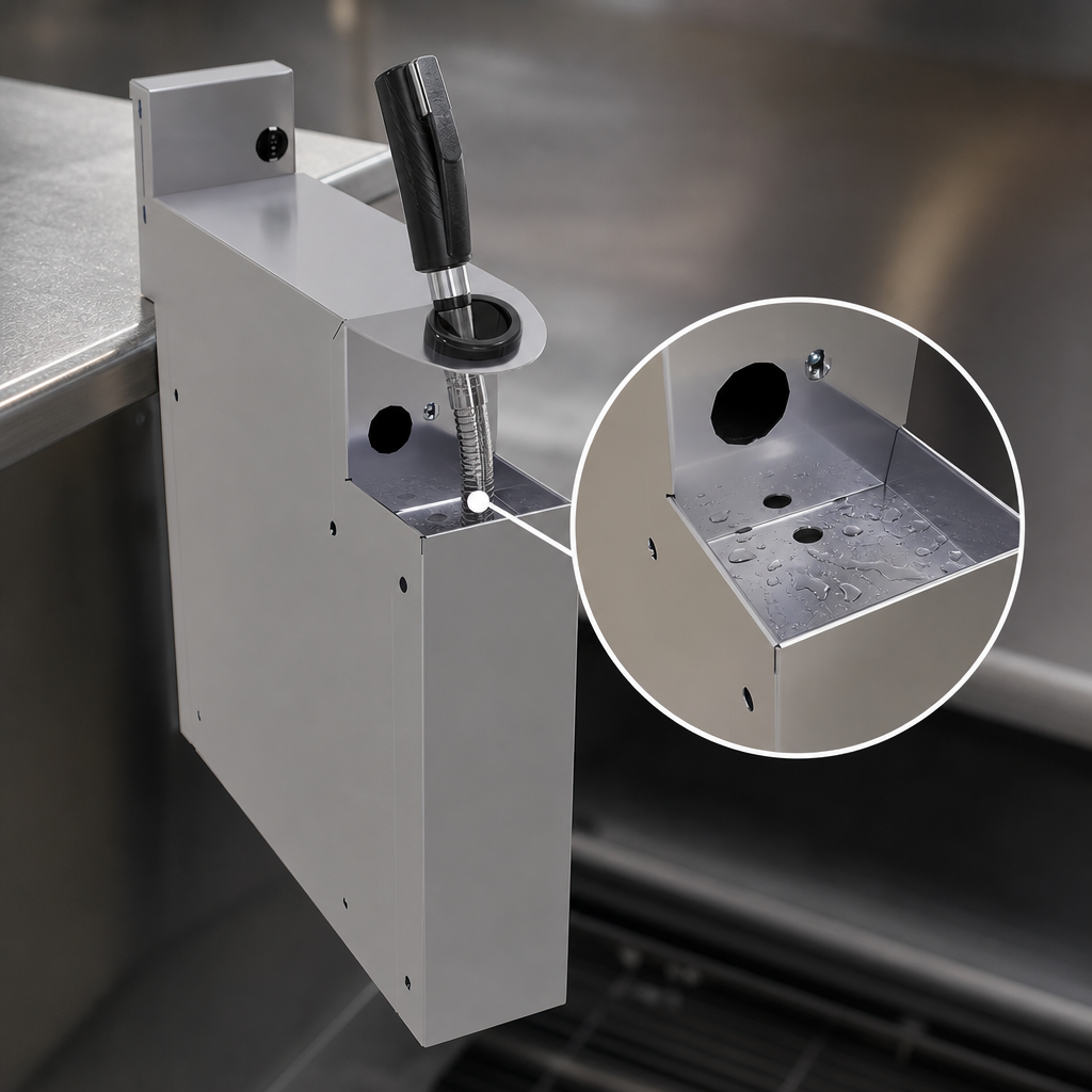 Integral Drip Pan