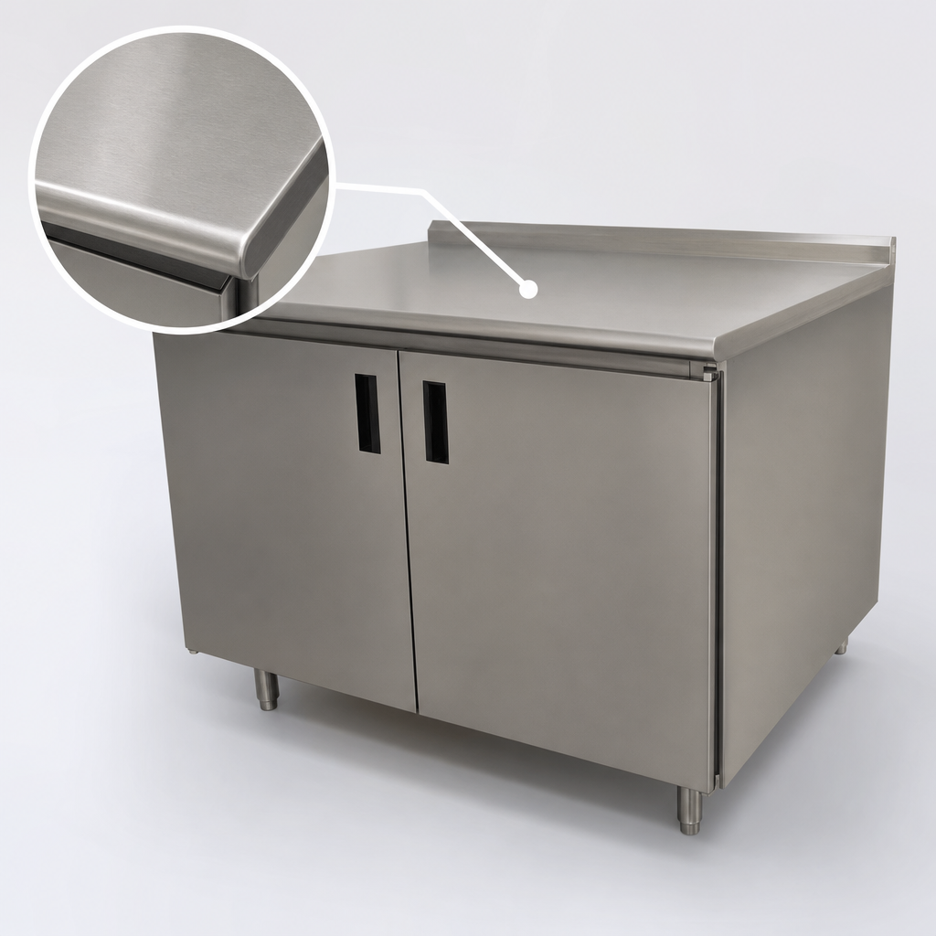 14 Gauge 304 Stainless Steel Top