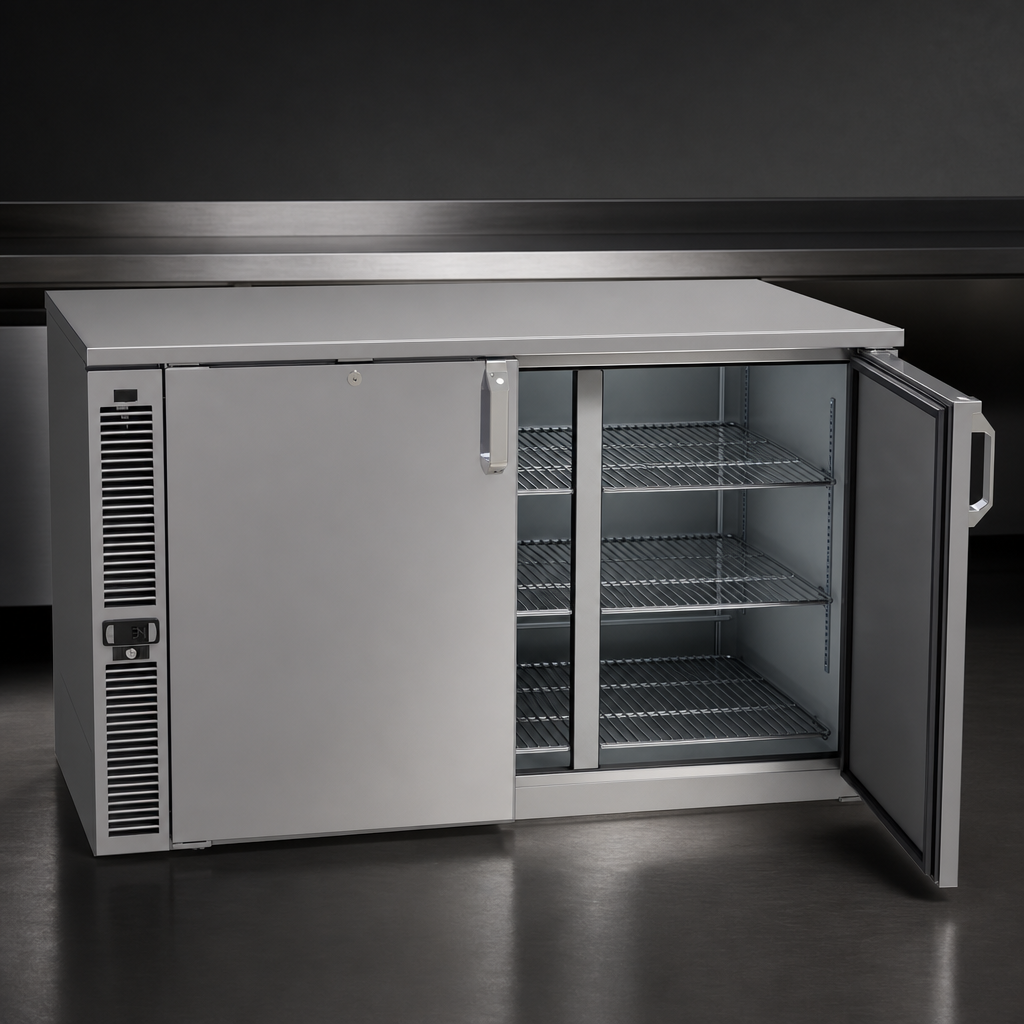 Low-Profile Two-Section Cabinet