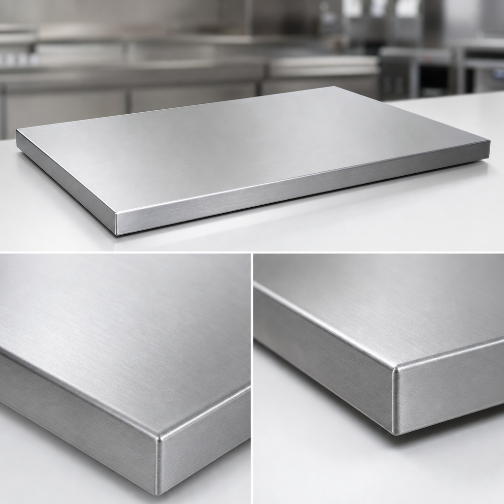 16-Gauge Stainless Steel Surface