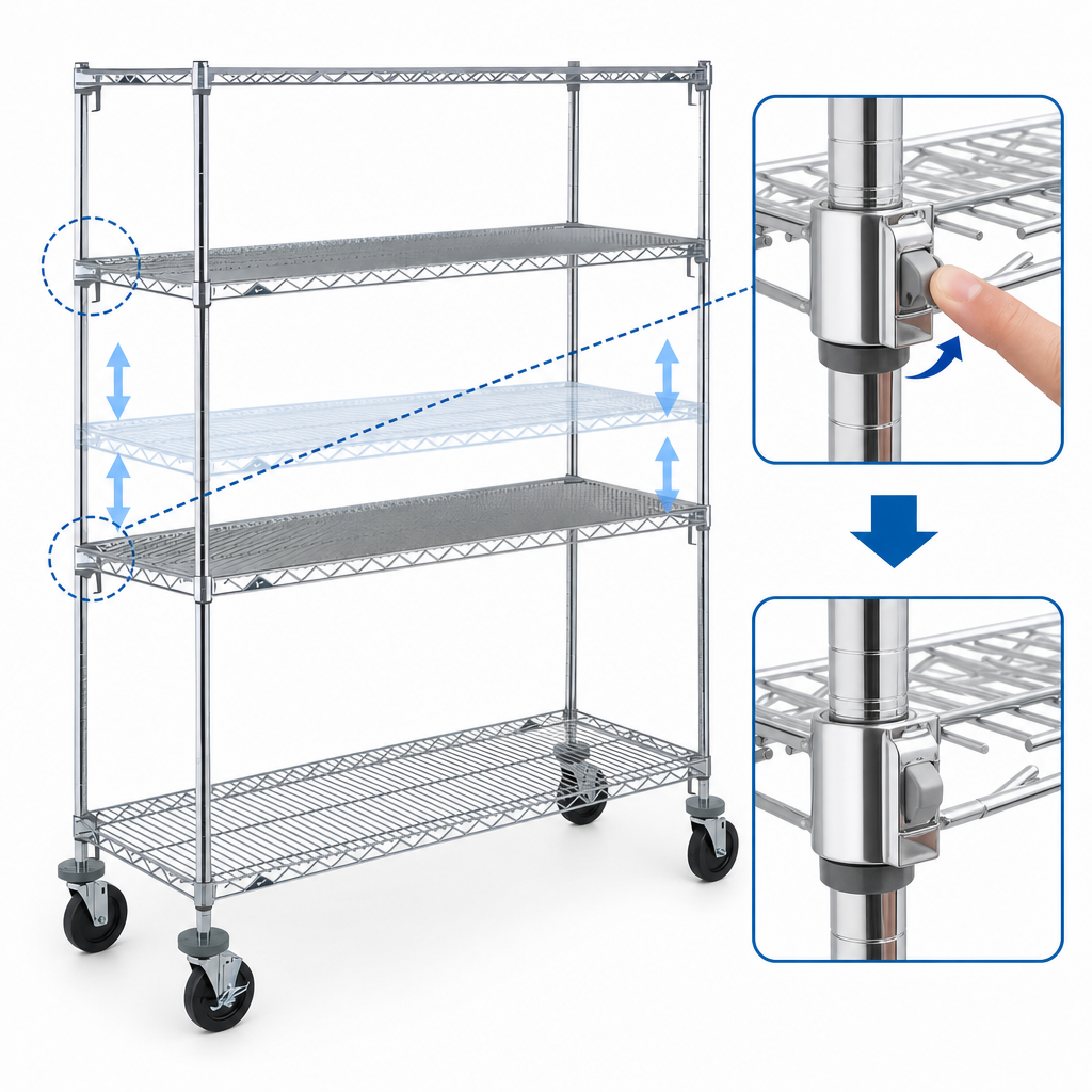 Super Adjustable Shelf System