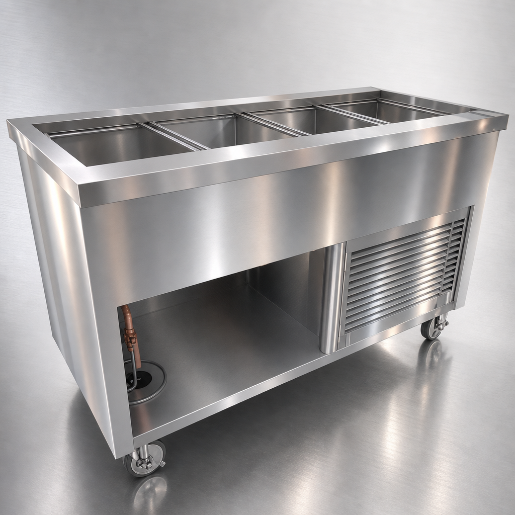 Heavy-Duty Stainless Steel Construction
