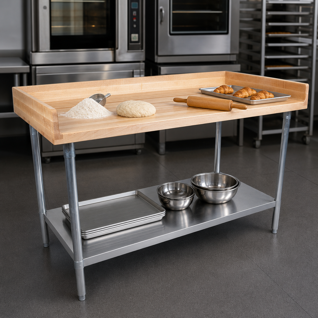 Northern Hard Rock Maple Baker's Top