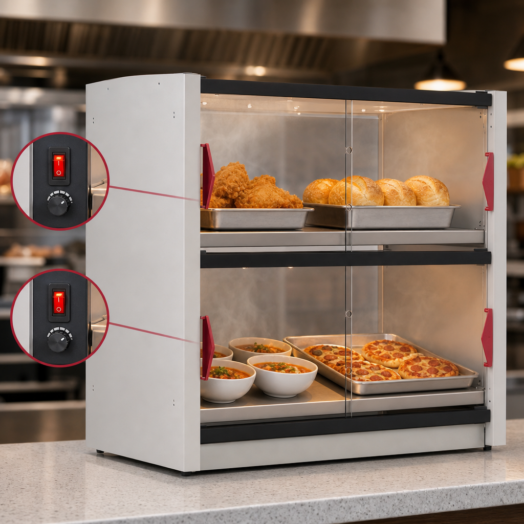 Individually Controlled Shelves