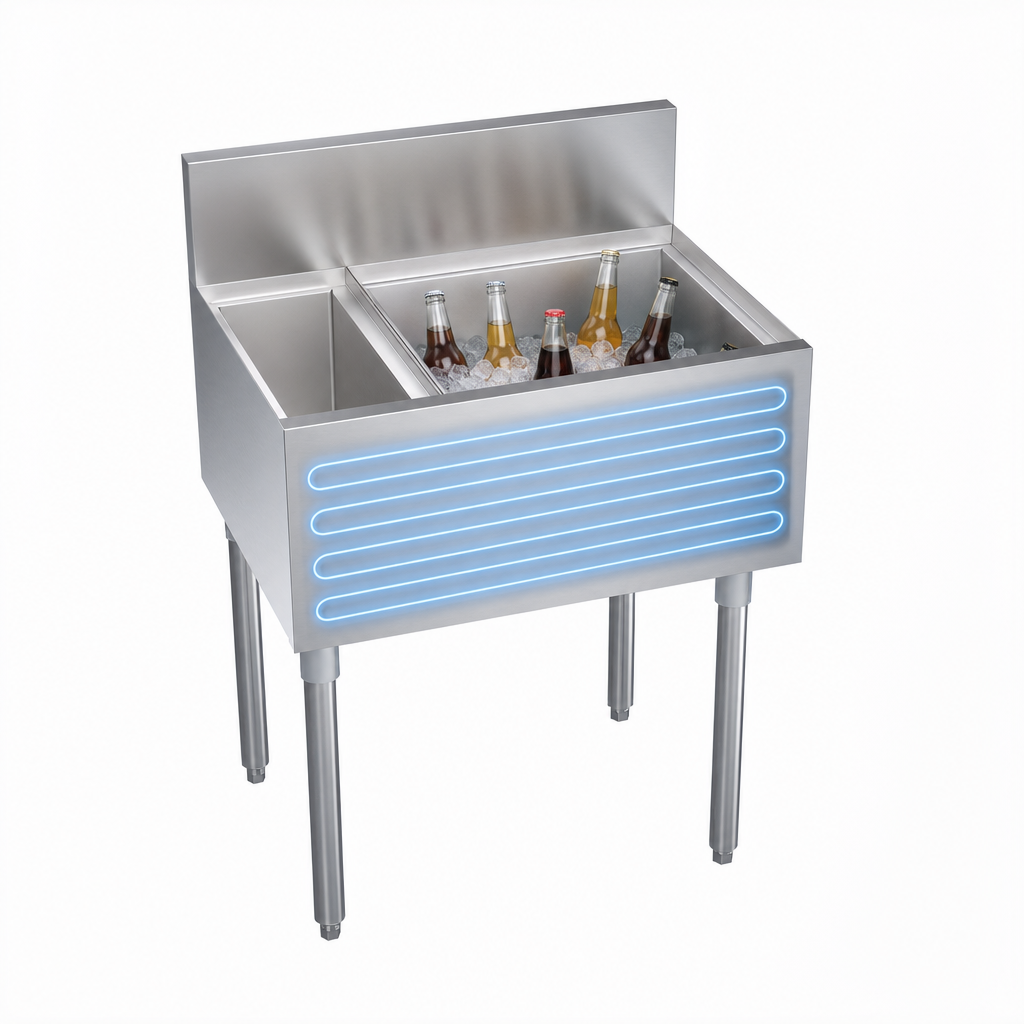 Built-In 7-Circuit Cold Plate