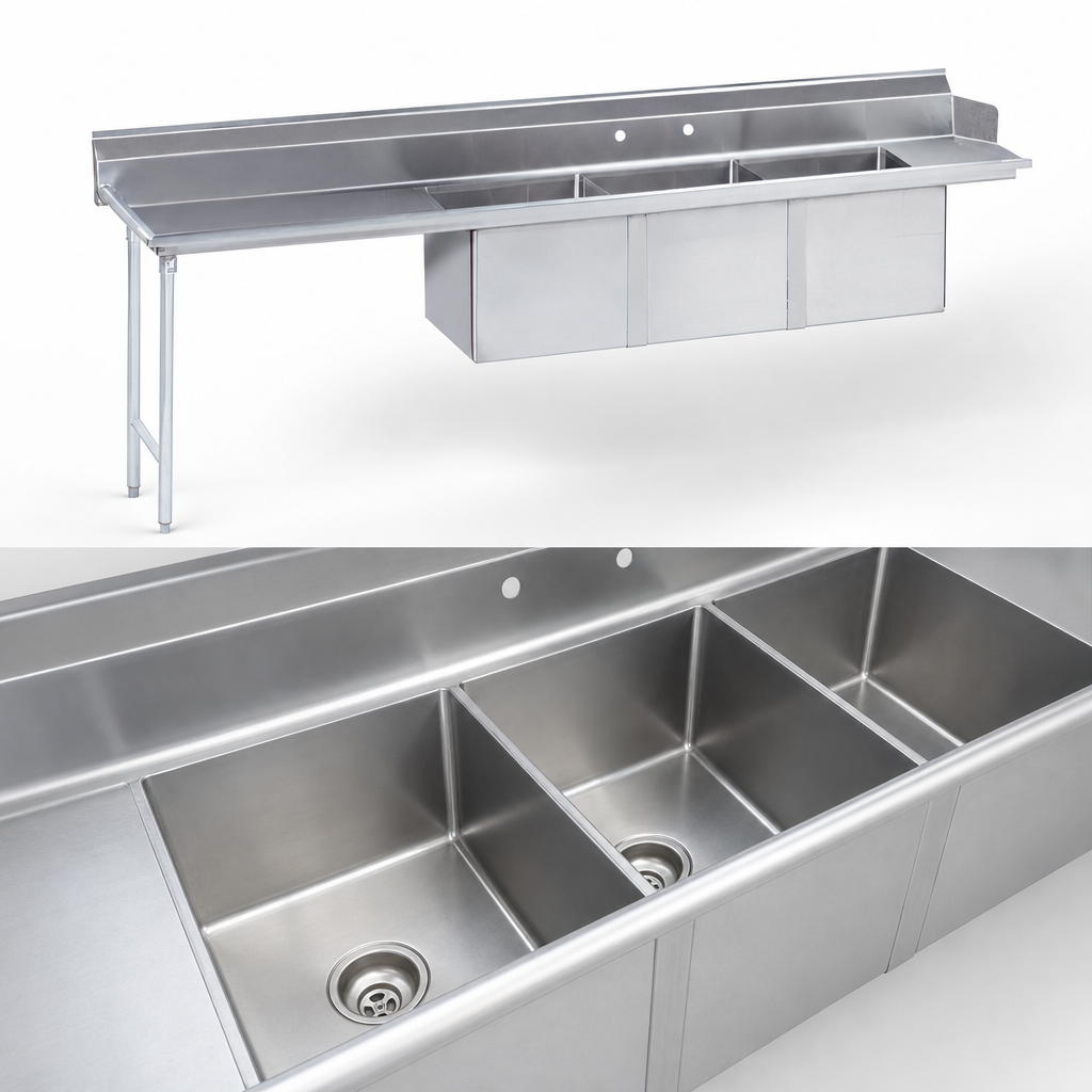 Three-Compartment Sink Design
