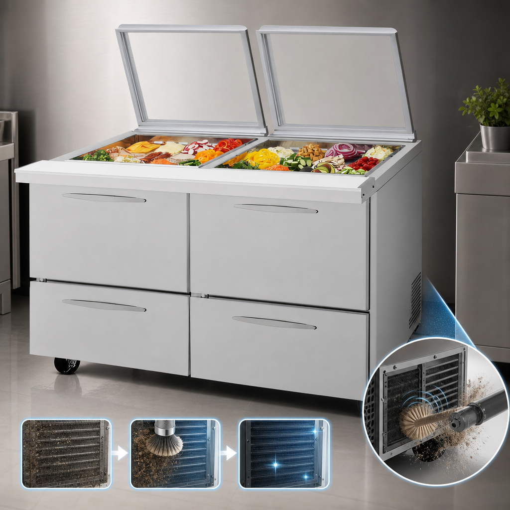 Self-Cleaning Condenser
