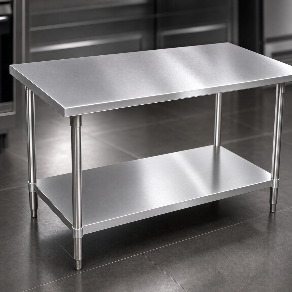 14-Gauge Stainless Steel Top