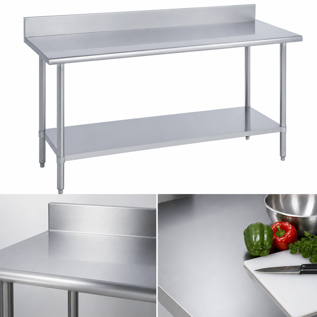 14-Gauge 300 Series Stainless Steel Top