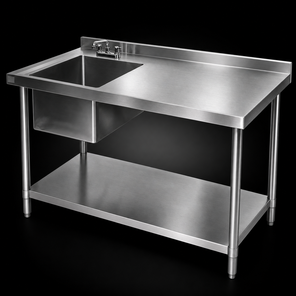 18/304 Stainless Steel Top
