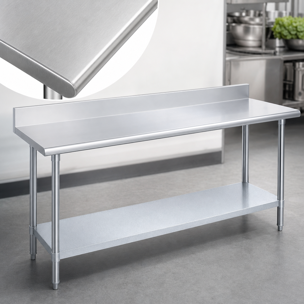 14-Gauge 300 Series Stainless Steel Top
