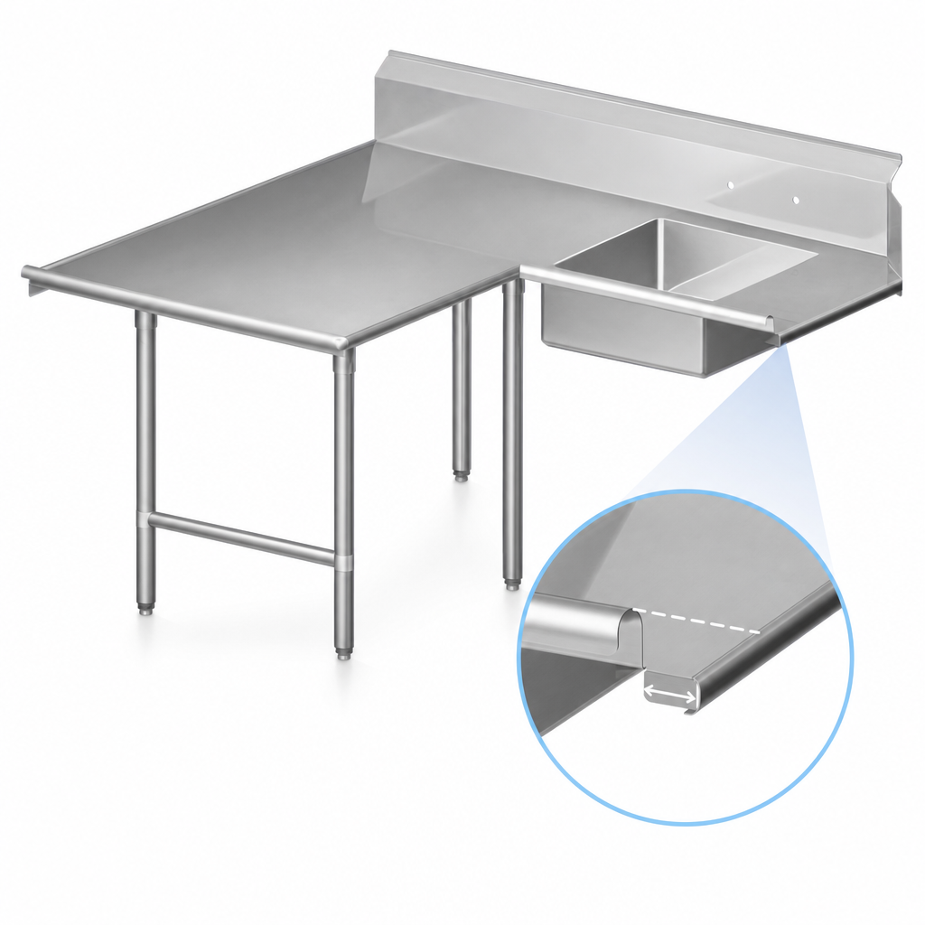 Landing Design with 10-Inch Shelf