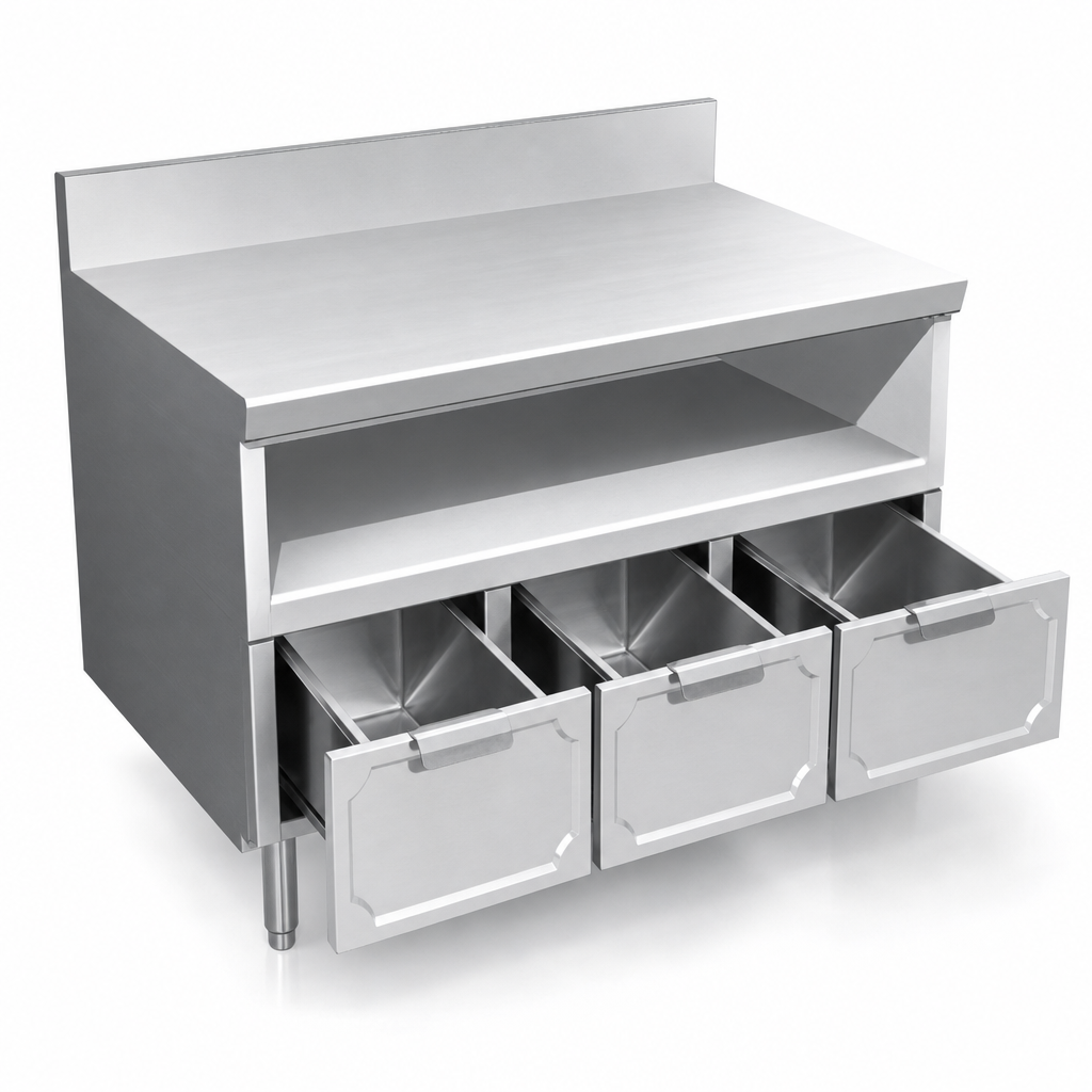 Three Dry Drawers