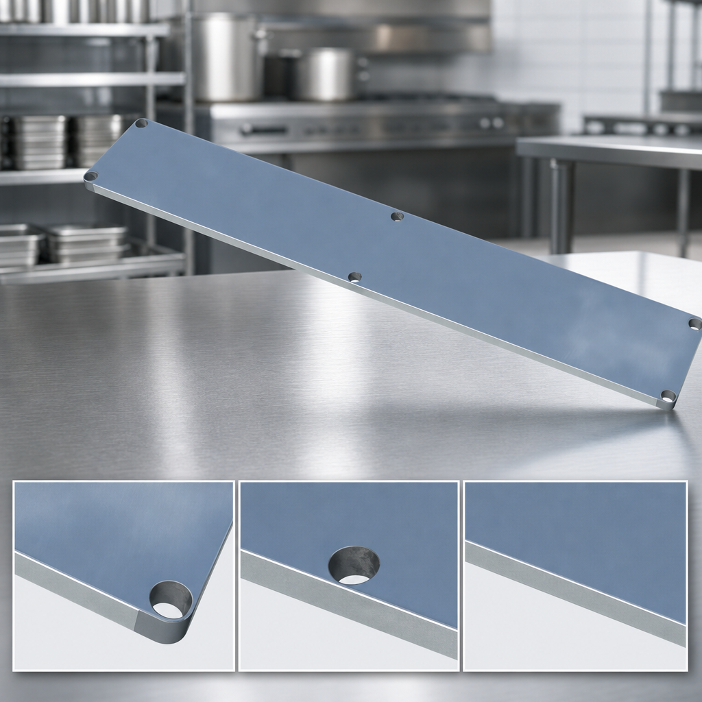 18-Gauge Galvanized Steel Construction