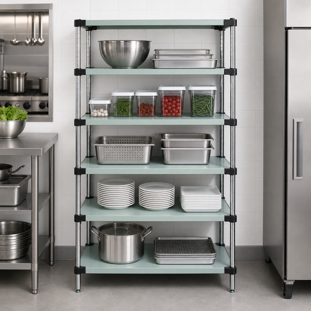 Five Solid Shelves