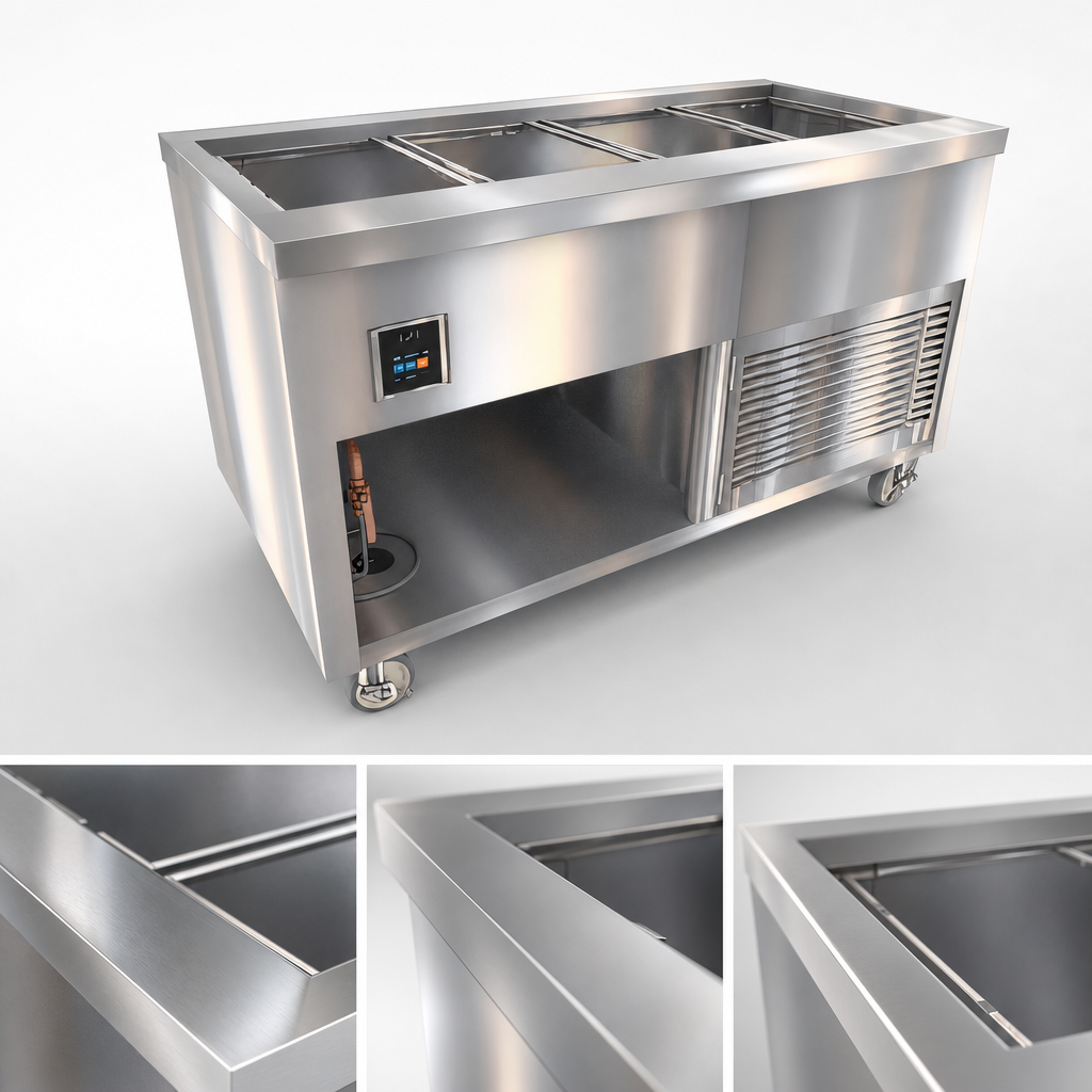 Heavy-Duty Stainless Steel Top